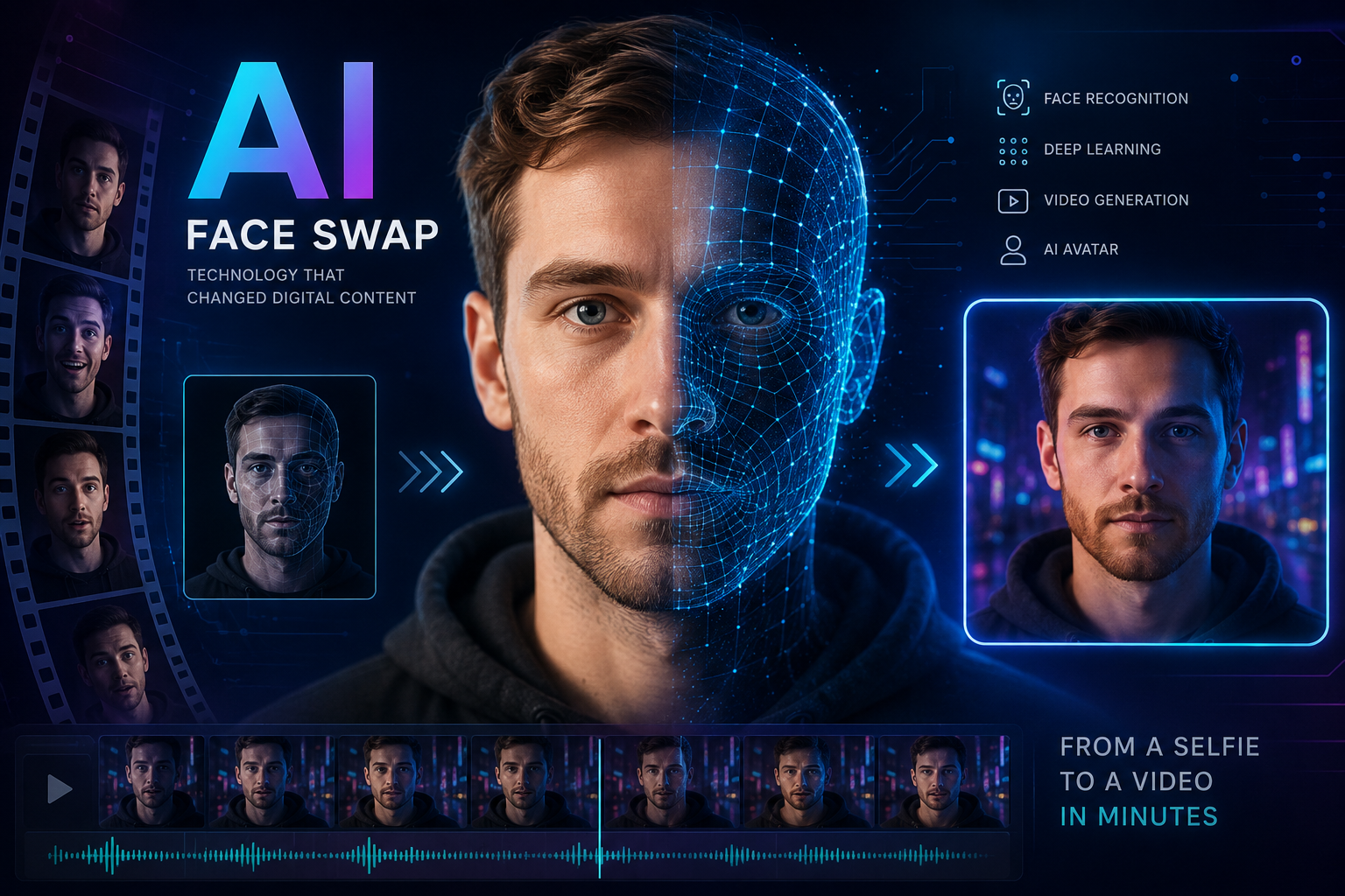 How AI Face Swap Went From Hollywood to Everyone's Browser
